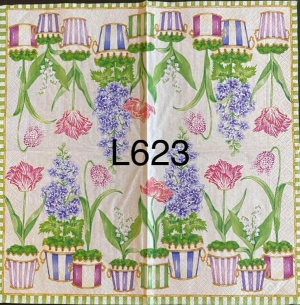 Plants (L623) - Potted Flowers