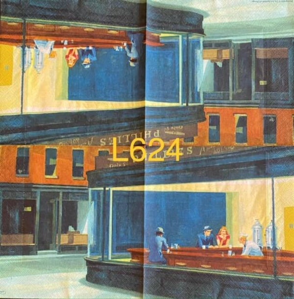 People (L624) - Late Night at the Coffee Shop