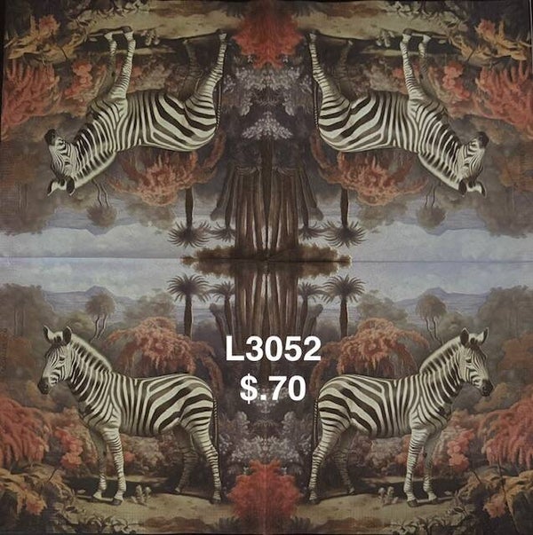 Animals (L3052) - Zebra Out in the Wild