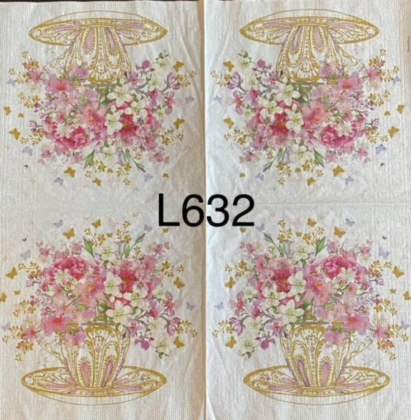 Flowers (L632/789) - Tea Cup with Pink Flowers