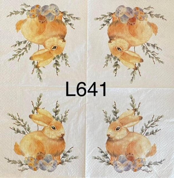 Easter (L641/1390) - Bunny with Easter Eggs