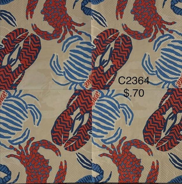 Beach (C2364) - Lobster and Crabs