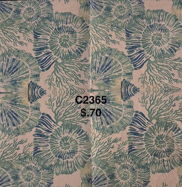 Beach (C2365) - Shells Background
