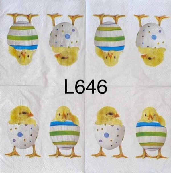 Easter (L646) - Chicks Dressed in Eggs