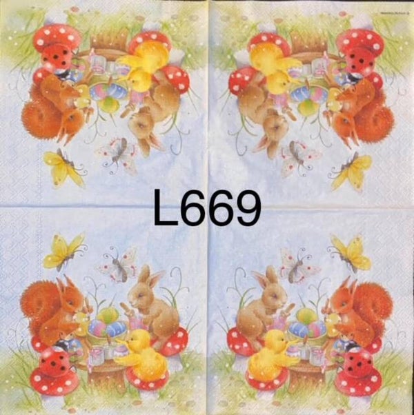 Easter (L669) - Coloring Easter Eggs