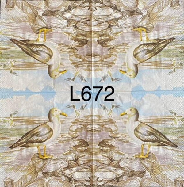 Beach (L672) - Seaguls