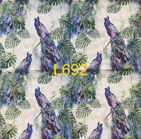 Birds (L692) - Peacocks