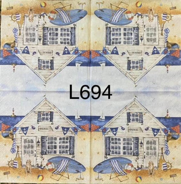 Beach (L694) - Beach House with Surf Board