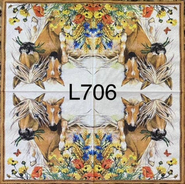 Horses (L706) - Horse and Pony