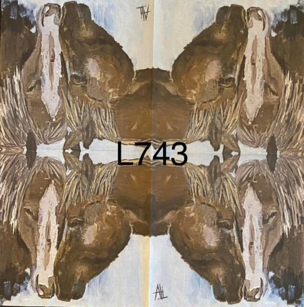 Horses (L743) - Two Horses