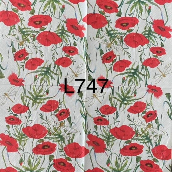 Flowers (L747) - Poppies