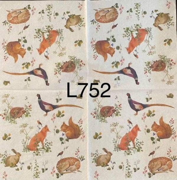 Animals (L752) - Forest Animals