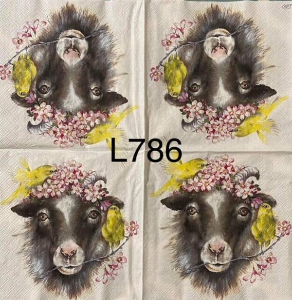 Animals (L786/1045) - Goat with Headpiece