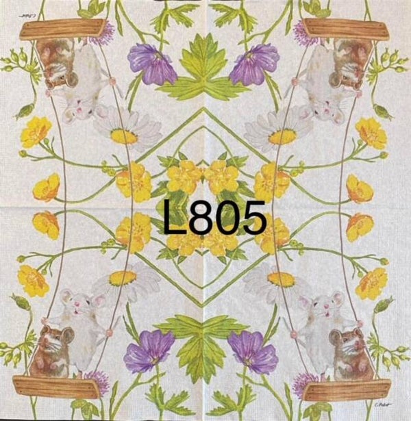 Animals (L805) - Mice on Swing