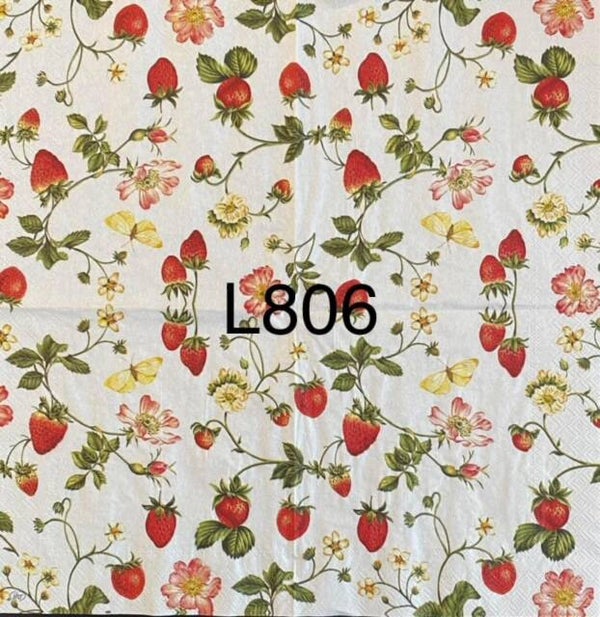 Fruits (L806) - Strawberries