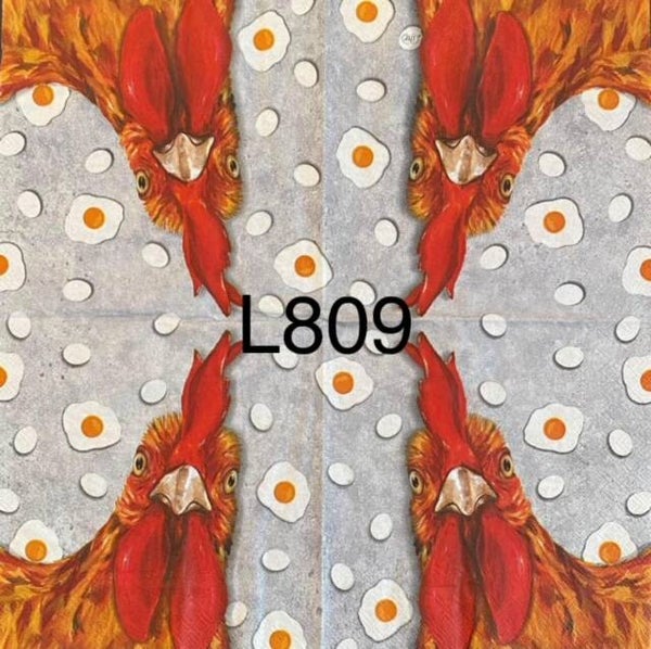 Birds (L809) - Chicken with Fried Eggs