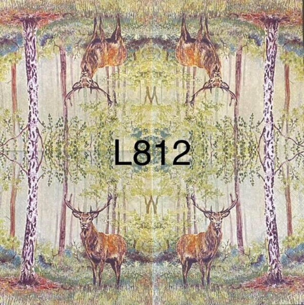 Deer (L812) - Deer in the Woods