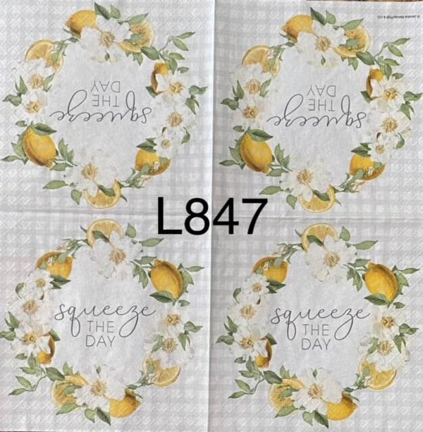 Fruits (L847) - Squeeze the Day Wreath