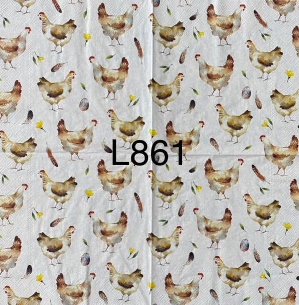 Birds (L861) - Chickens