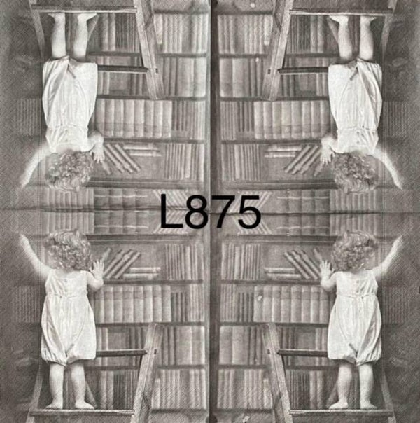 People (L875) - Vintage Girl by Book Shelf