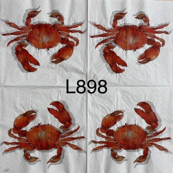 Beach (L898/1725) - Red Crab