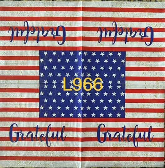 4th of July (L966) - Grateful American Flag