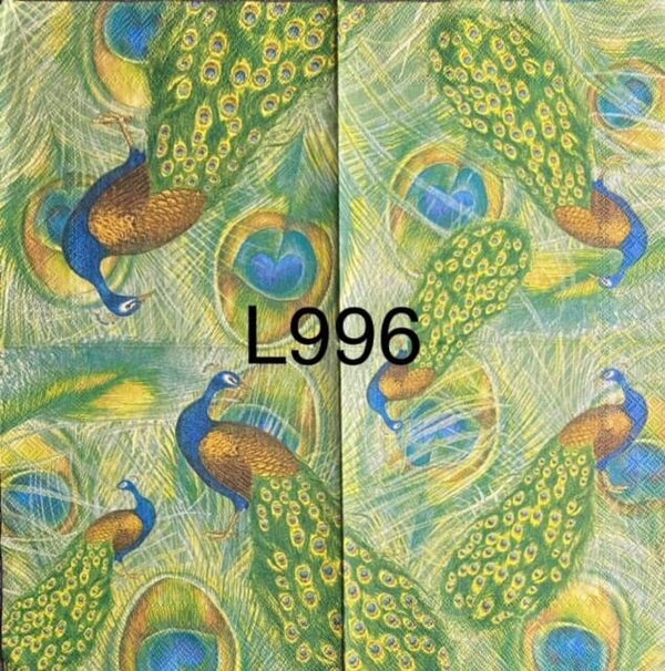 Birds (L996) - Peacocks
