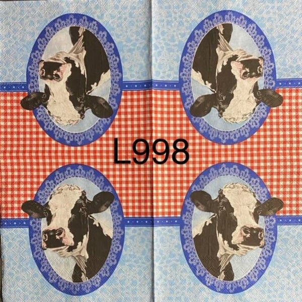 Cows (L998) - Cow in a Frame