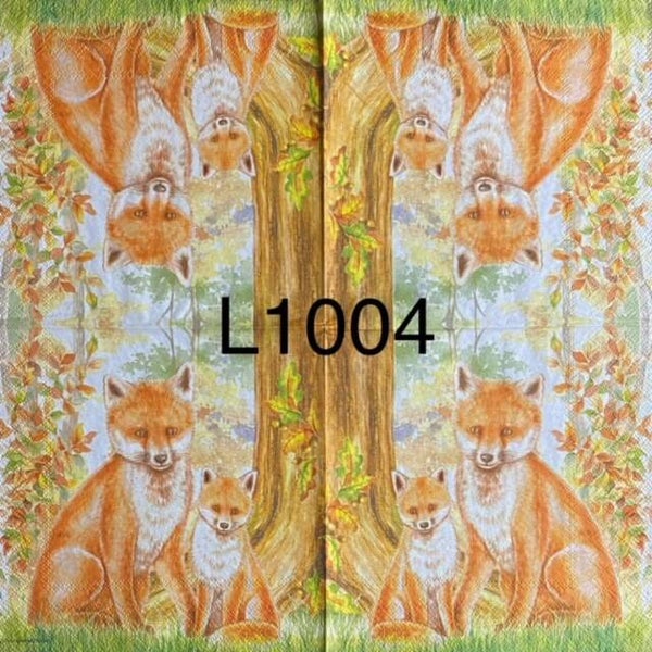 Animals (L1004) - Fox Family