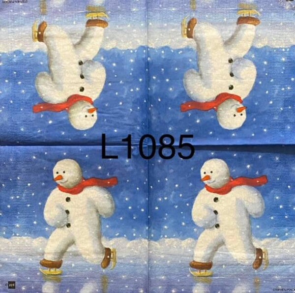 Christmas (L1085) - Snowman Skating