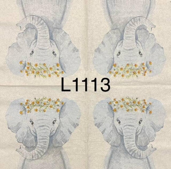 Animals (L1113) - Elephant with Headpiece