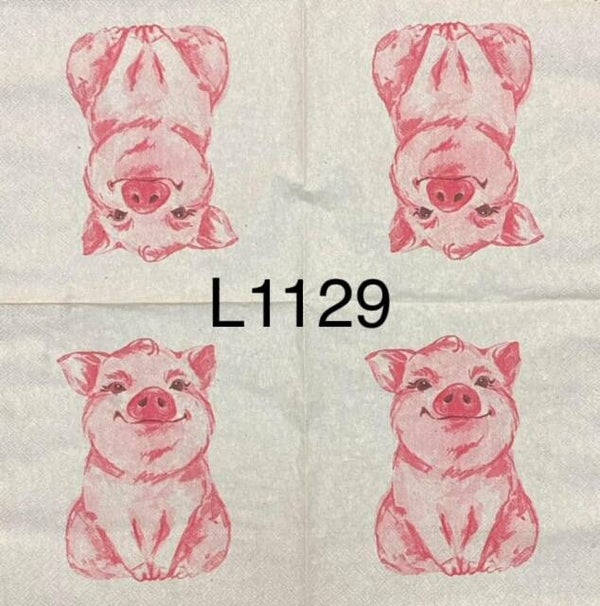 Animals (L1129) - Pink Pig