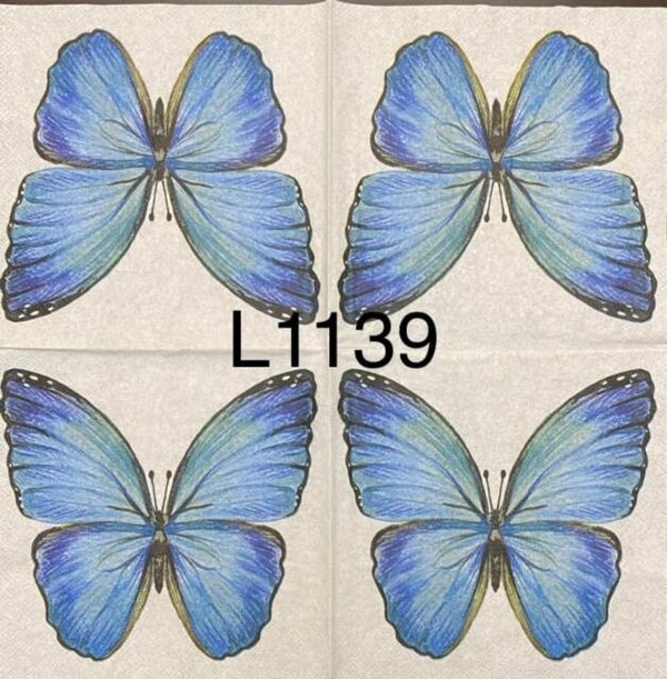 Butterflies (L1139) - Blue Butterfly