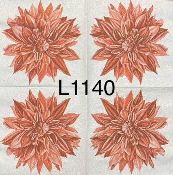 Flowers (L1140/1302) - Large Red Flower