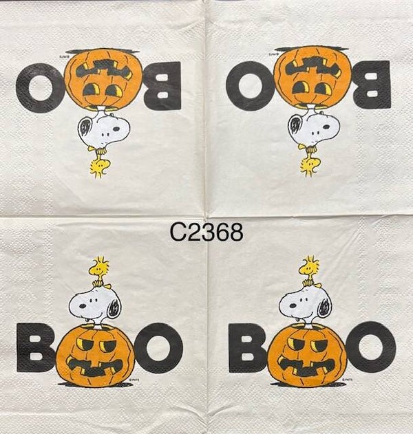 Snoopy (C2368) - Halloween Snoopy BOO