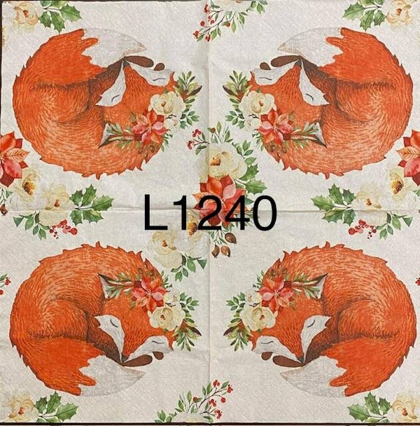 Animals (L1240) - Fox Sleeping