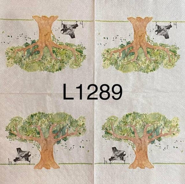 Misc (L1289) - Piano Under Tree