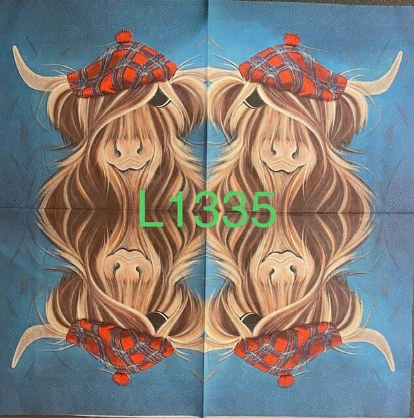 Cows (L1335) - Highland Cow