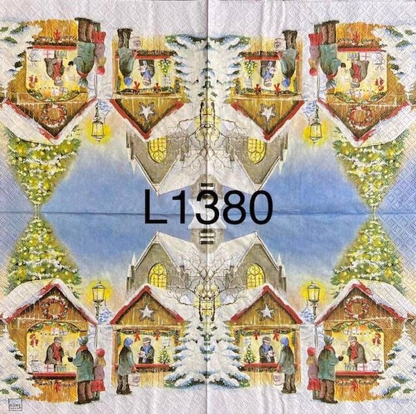 Winter (L1380) - Village with Customers