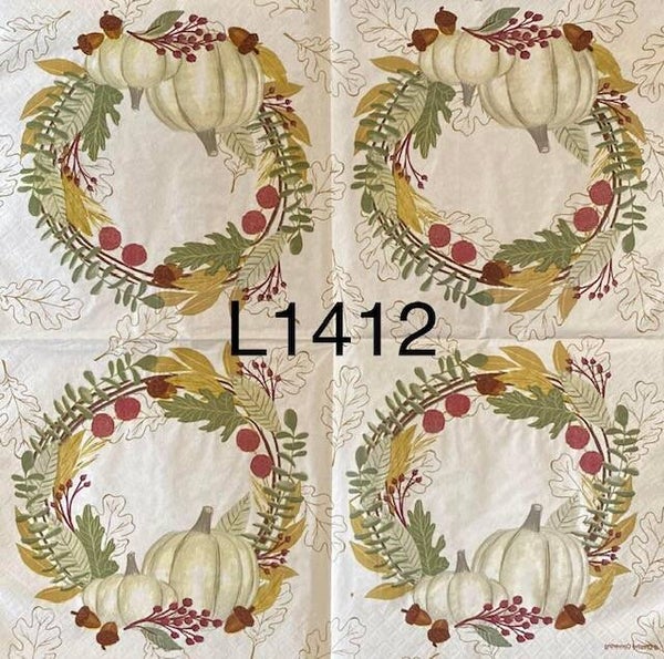 Fall (L1412) - Pumpkin Wreath