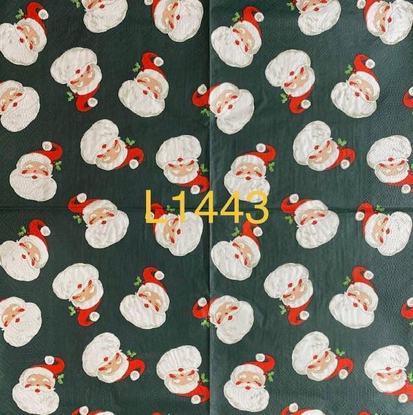 Christmas (L1443) - Santa Faces