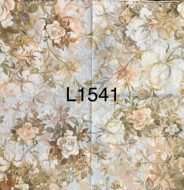 Flowers (L1541) - Pink and White Roses