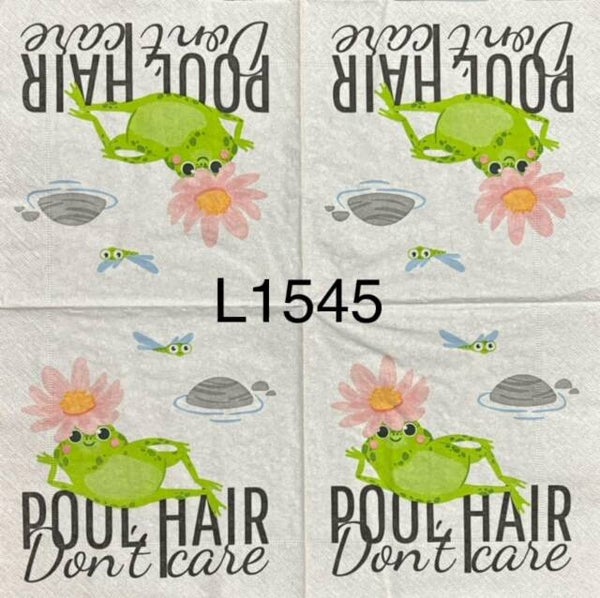 Animals (L1545) - Pool Hair, Don't Care Frog