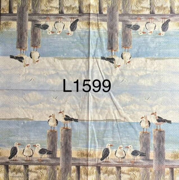Beach (L1599) - Seaguls