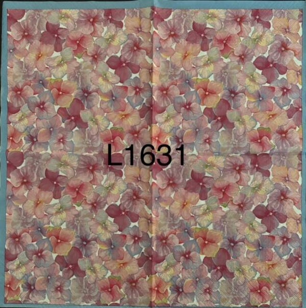 Flowers (L1631) - Pastel Flowers Wallpaper