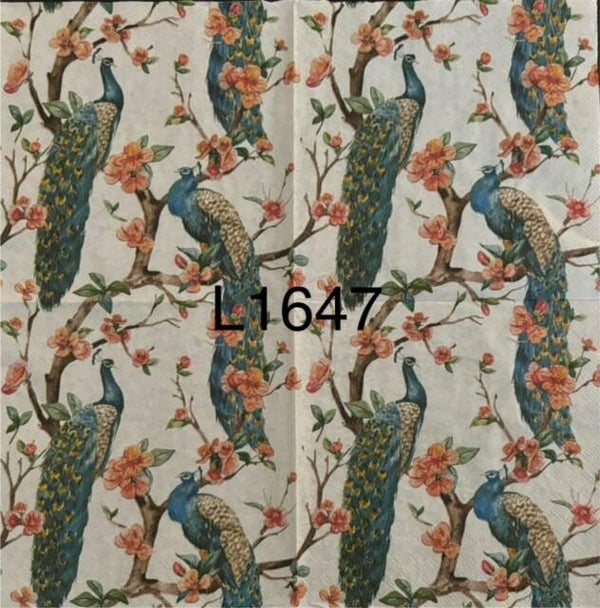 Birds (L1647) - Peacocks