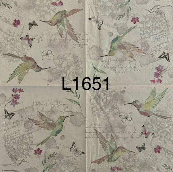 Birds (L1651) - Hummingbird