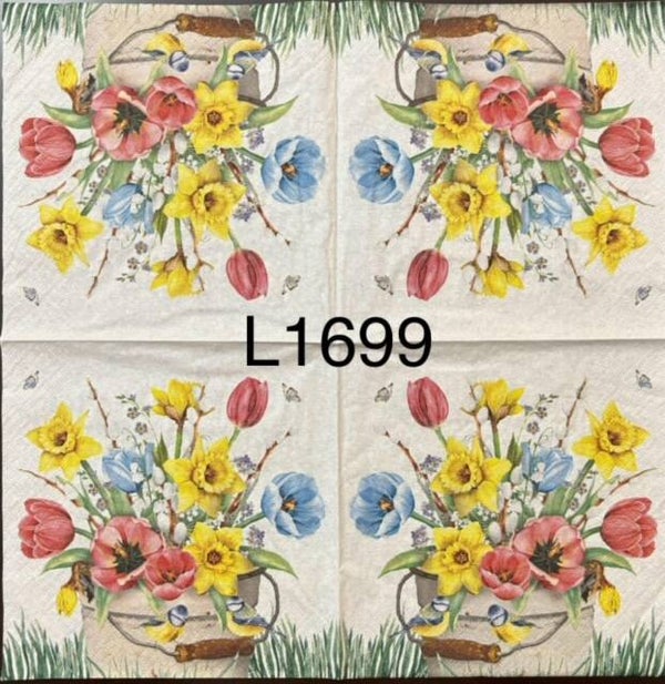 Flowers (L1699) - Pail of Flowers