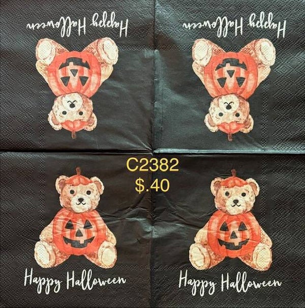 Halloween (C2382) - Happy Halloween Teddy Bear