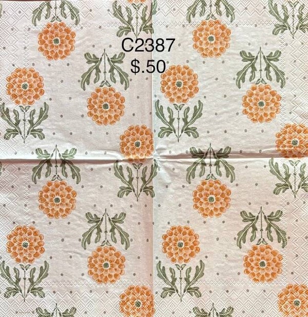 Fall (C2387) - Yellow Flowers Background